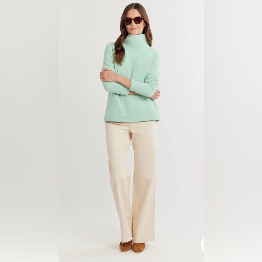 Dudley Stephens Greenpoint Turtleneck in Terry
Fleece Sz S